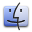 Apple Finder Icon 32x32 png